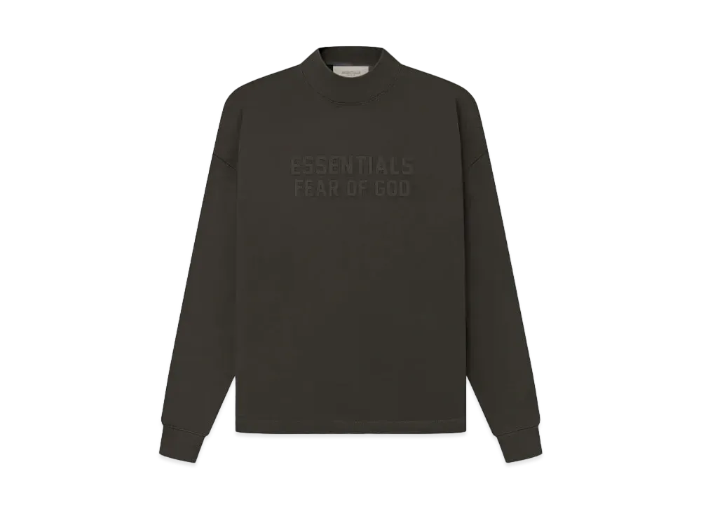 FEAR OF GOD ESSENTIALS Relaxed Crewneck "Off Black"