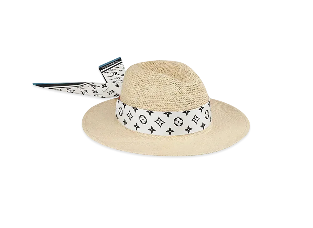 Louis Vuitton Abstract Monogram Wave Hat Monogram Wave "Noir"