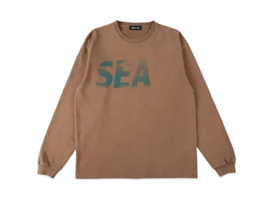 WIND AND SEA SEA (P-Dye) L/S Tee "Soil Green"