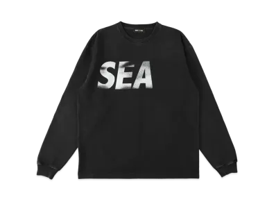 WIND AND SEA SEA (P-Dye) L/S Tee "Black White"