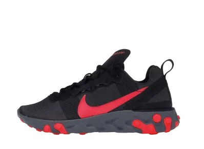 Nike Women's React Element 55 "Black Solar Red"