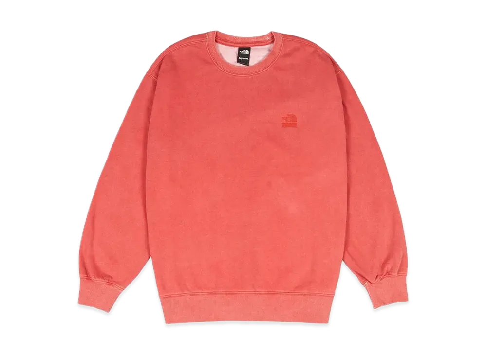 Supreme / The North Face® Pigment Printed Crewneck "Red"