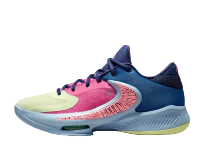 Nike Zoom Freak 4 "Dark Marina Blue/Barely Volt-Pink Gaze"