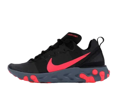 Nike React Element 55 "Black/Solar Red"