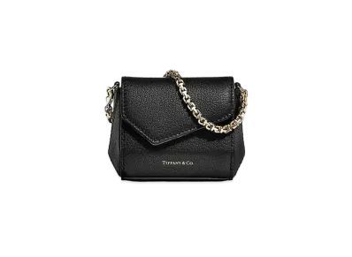 Tiffany & Co. Tiffany T Nano Bag In Leather "Black"