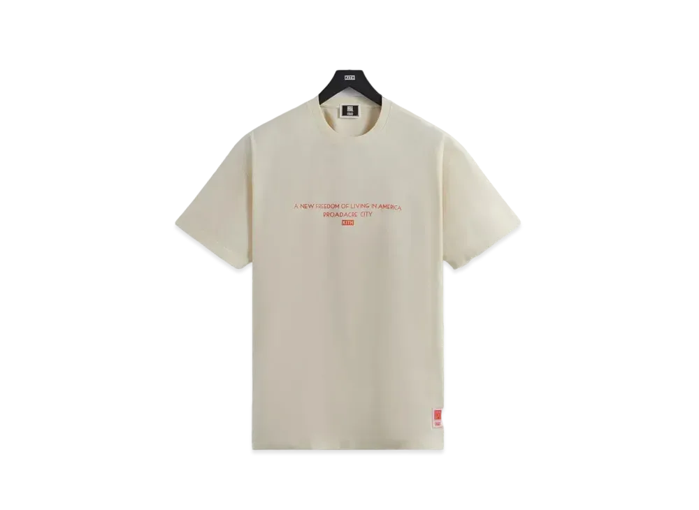 Kith x Frank Lloyd Wright Foundation Drawing Tee "Sandrift"