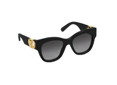 Louis Vuitton LV Link PM Cat Eye Sunglasses "Noir"