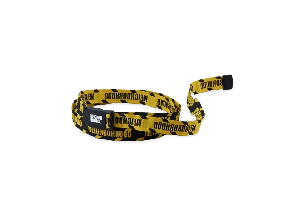 NEIGHBORHOOD Jacquard Belt "Yellow"