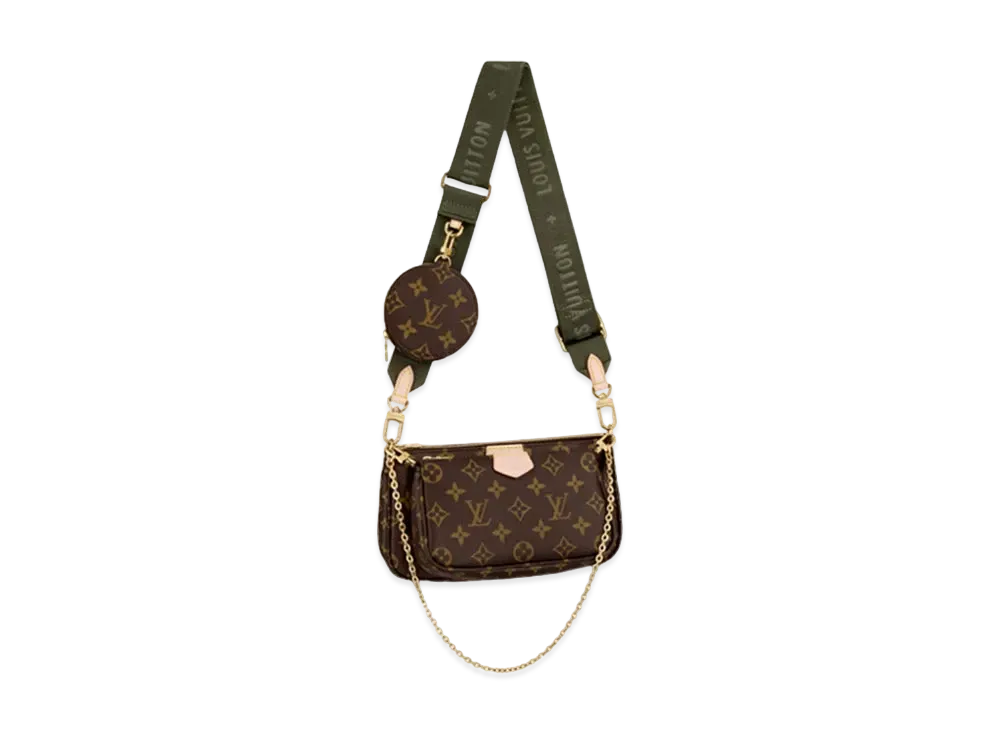 Louis Vuitton Multi Pochette Accessoires Monogram "Khaki"