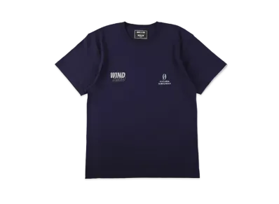 WIND AND SEA x KAZAMA KIMICHIKA KYOJO 0 Tee "Navy"