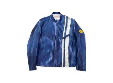 eYe Junya Watanabe MAN x BerBerJin Riders Jacket "Blue"