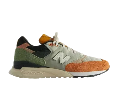 キス / ロニー・ファイグ アンド ザ フランク ロイド ライト ファウンデーション × ニューバランス 998 "アロエウォッシュ/アプリコットバフ"