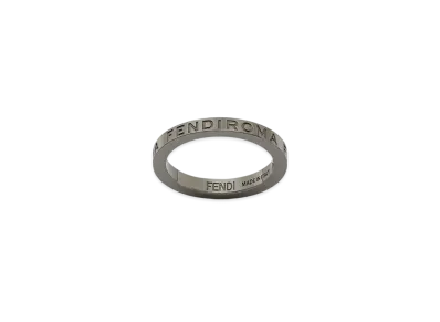 FENDI Signature Ring "Ruthenium"
