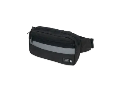 A BATHING APE x PORTER Solid Camo Waist Bag "Black"