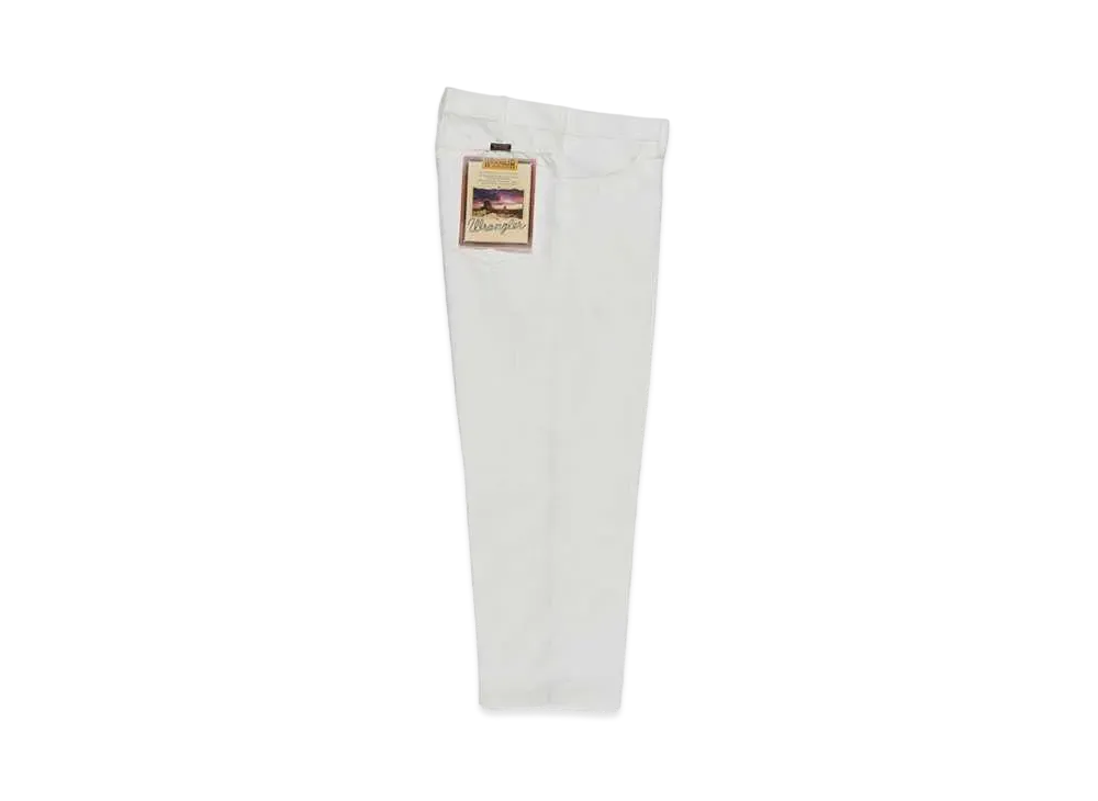 WACKO MARIA Wrangler / Wrancher Dress Jeans "Off White"