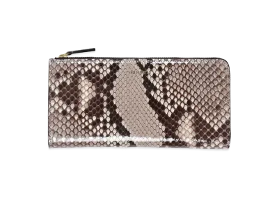 WACKO MARIA Speak Easy / Round Zip Long Wallet "Python"