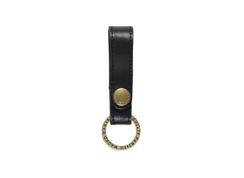 WACKO MARIA Leather Key Holder "Black"