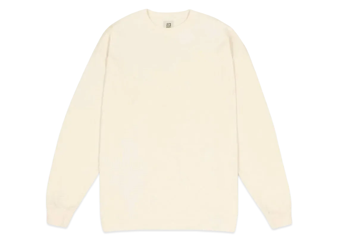 NNBF L/S T-SHIRTS "WHITE"