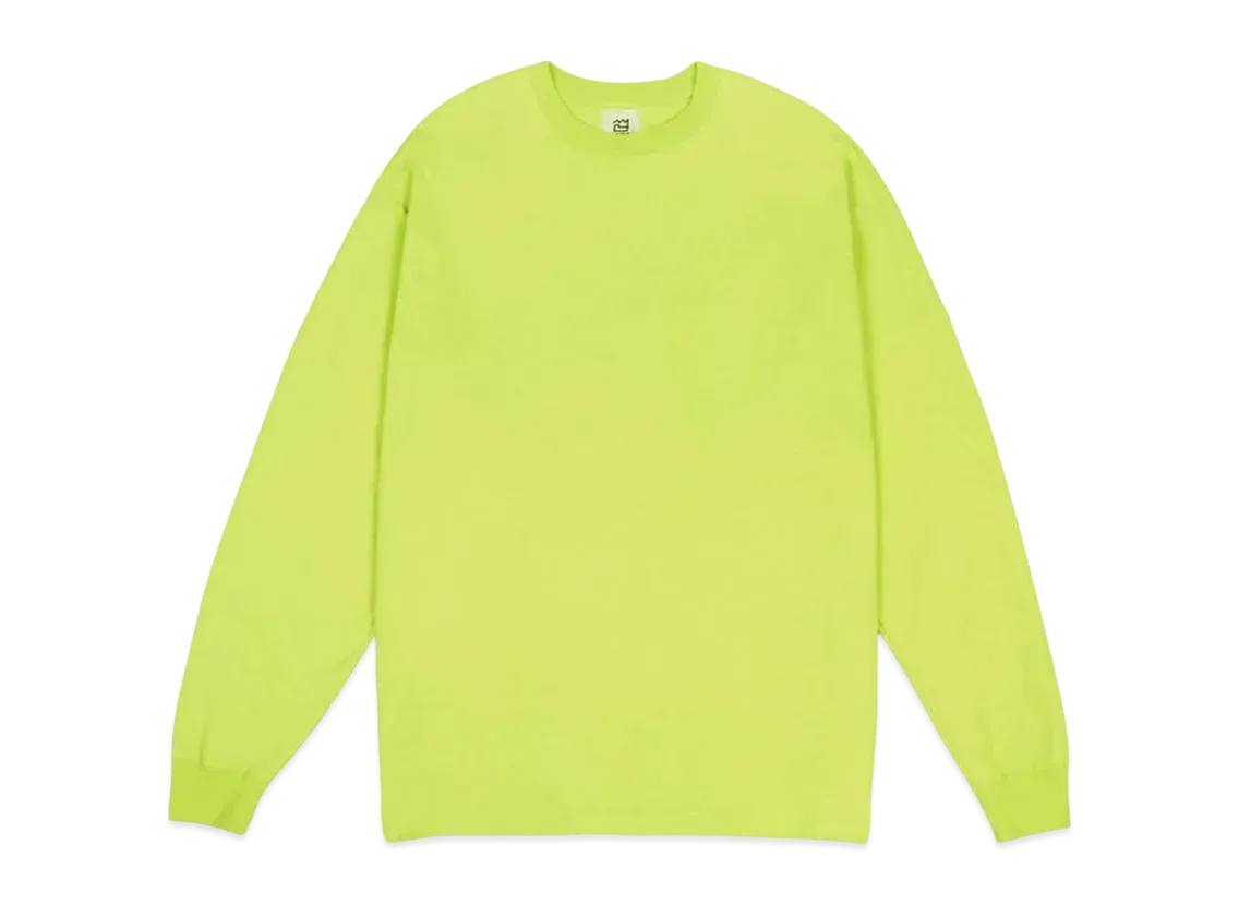 NNBF L/S T-SHIRTS "LIME"