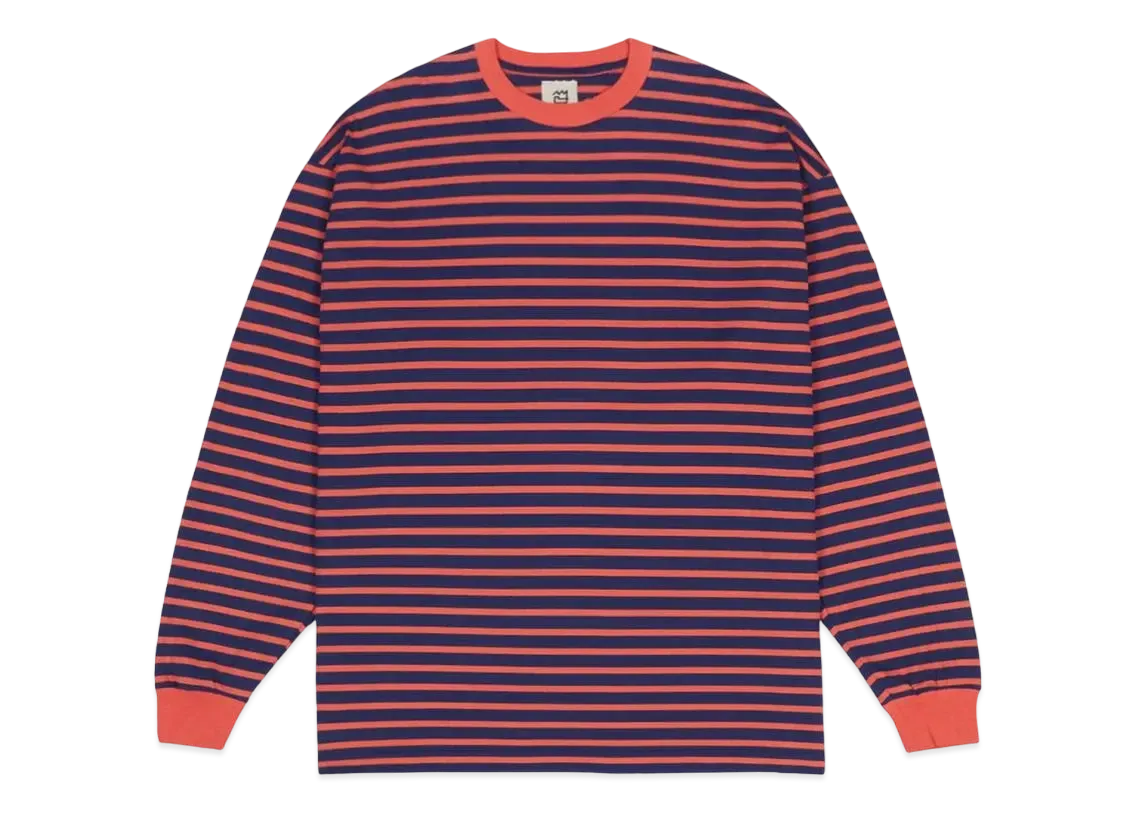 NNBF L/S BODER T-SHIRTS "ORANGE"