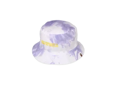 A BATHING APE x CDG OSAKA Tie Dye Bucket Hat "Purple"