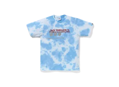 A BATHING APE x CDG OSAKA Tie Dye Tee "Blue"