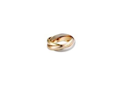 Cartier Trinity Ring Classic "White Gold/Yellow Gold/Pink Gold"