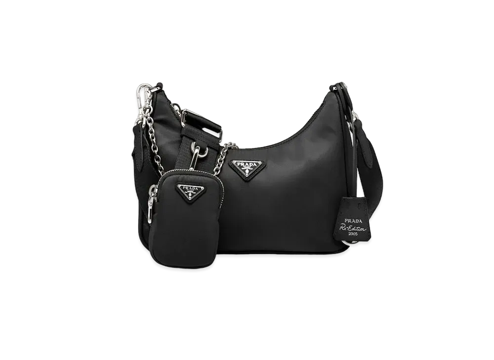 PRADA Re-Edition 2005 Re-Nylon Bag "Black"