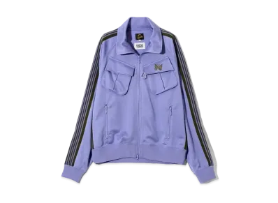 Needles x PURPLE THINGS Track Jacket - BDU / Poly Smooth "Purple"