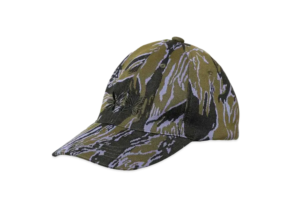 Needles x PURPLE THINGS Baseball Cap - Poly Jq. "Tiger Camo/Purple"