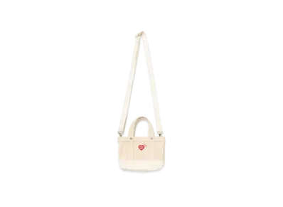 HUMAN MADE Heavy Canvas Mini Shoulder Tote "White"