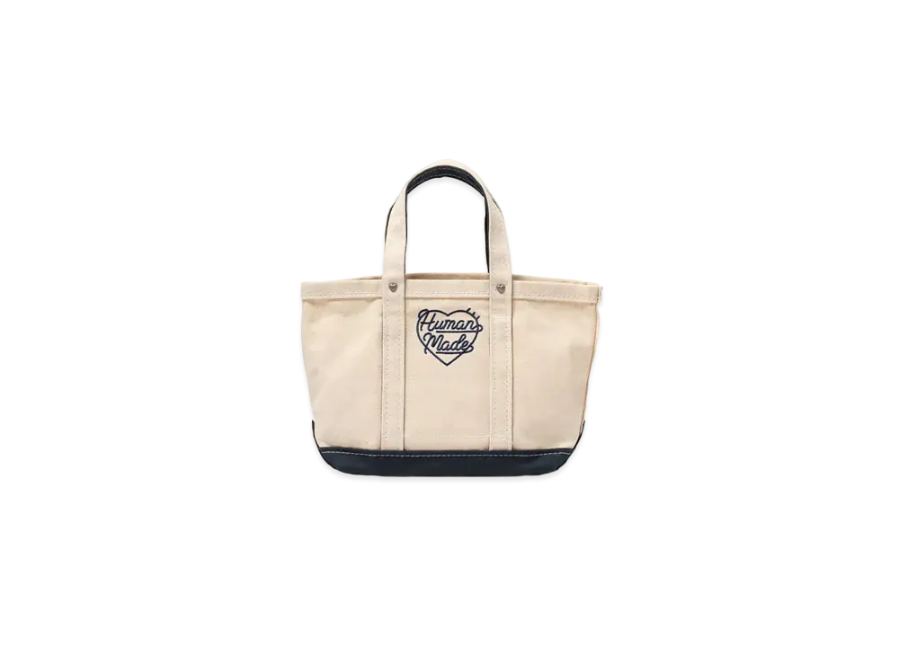 HUMAN MADE Heavy Canvas Tote Small "Navy"