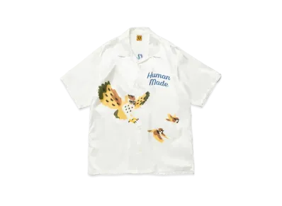 HUMAN MADE Graphic Aloha Shirt "White"