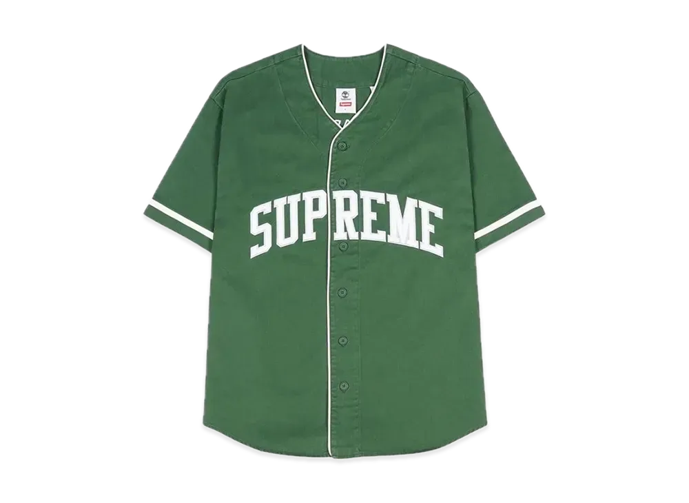 Supreme / Timberland Baseball Jersey "Green"