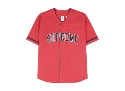Supreme / Timberland Baseball Jersey "Red"