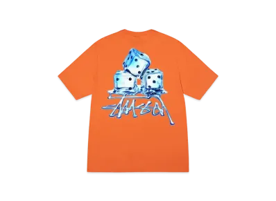 Stussy Melted Tee "Coral"