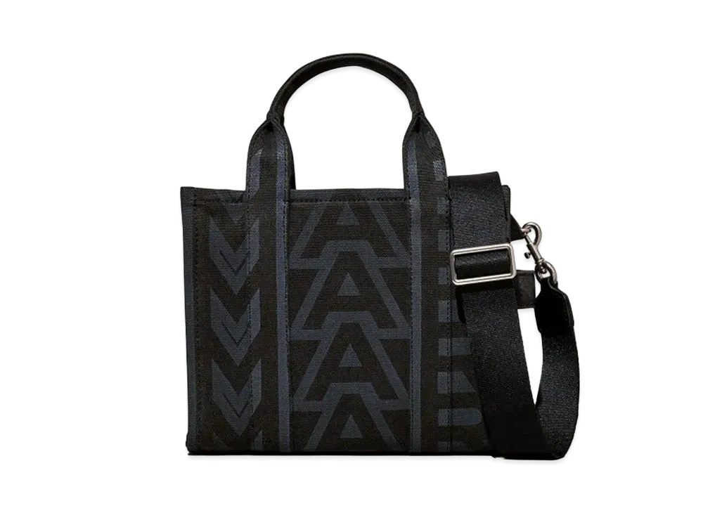 Marc Jacobs The Outline Monogram Mini Tote Bag "Black Multi"