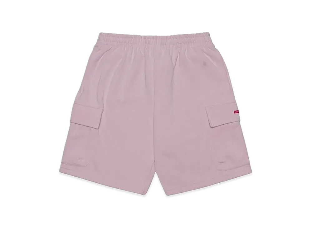 Supreme Small Box Baggy Cargo Sweatshort "Light Pink"