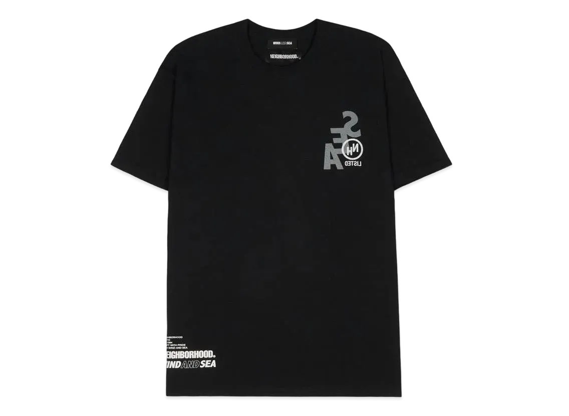 CASETiFY x Neighborhood x WIND AND SEA NHWC / C-Tee SS "Black"