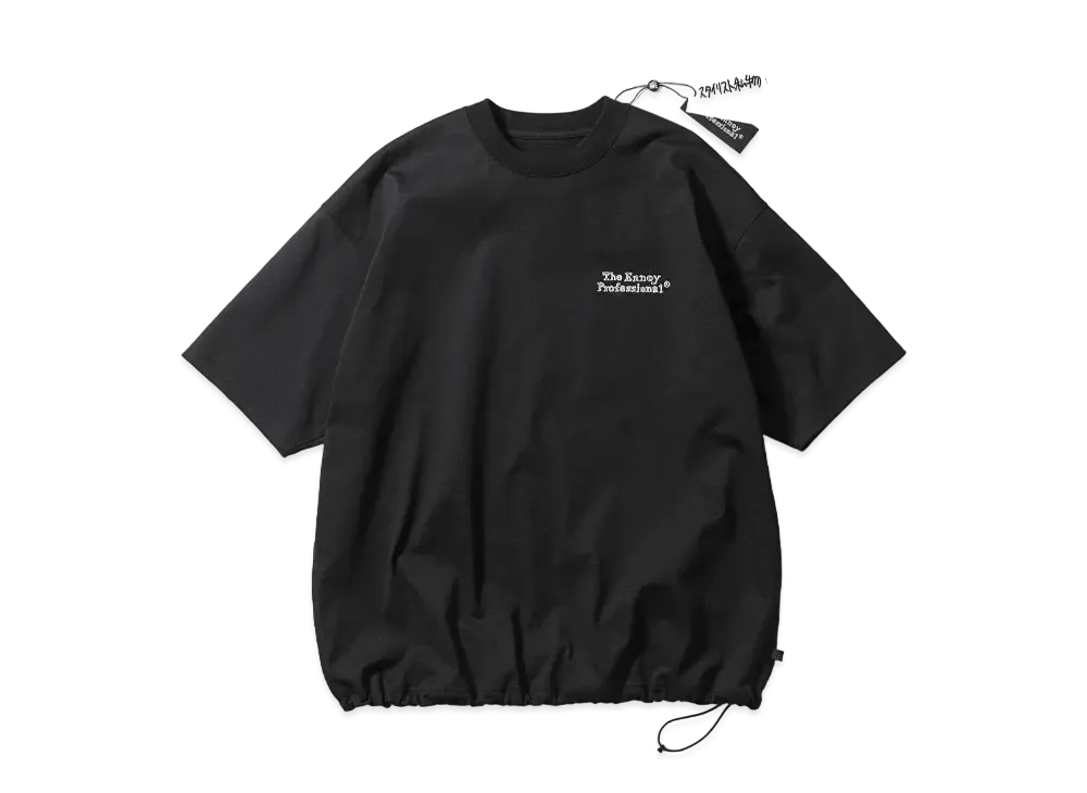 ENNOY x DAIWA PIER39 Tech Drawstring Tee by Stefan Marx "Black"