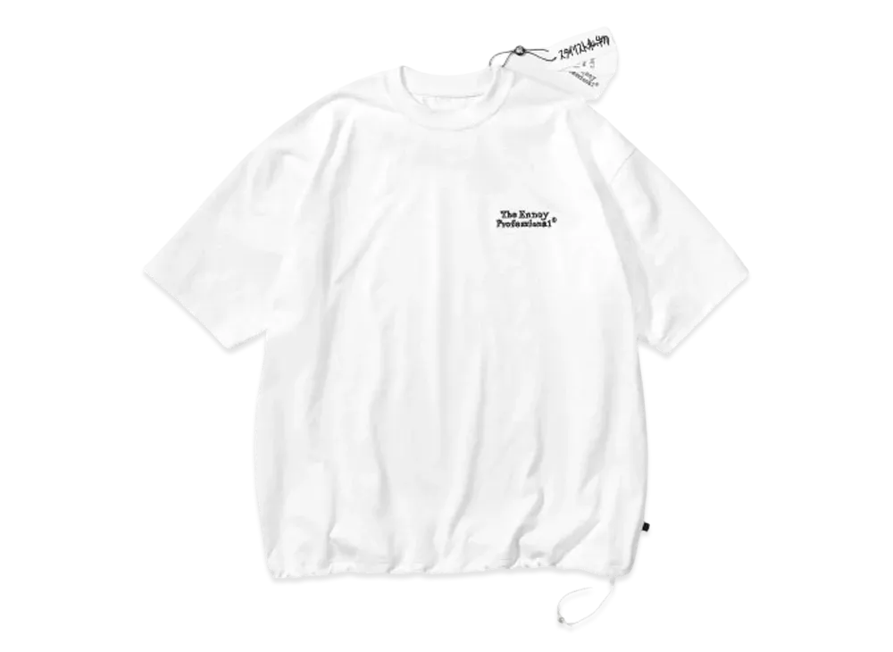 ENNOY x DAIWA PIER39 Tech Drawstring Tee by Stefan Marx "White"