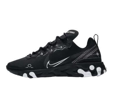 Nike React Element 55 Reverse "Schematic Black"