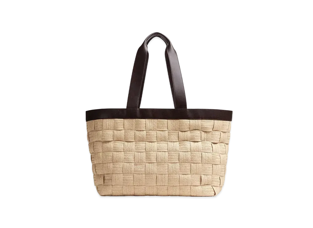 Bottega Veneta Cassette Tote Bag "Natural/Fondant"