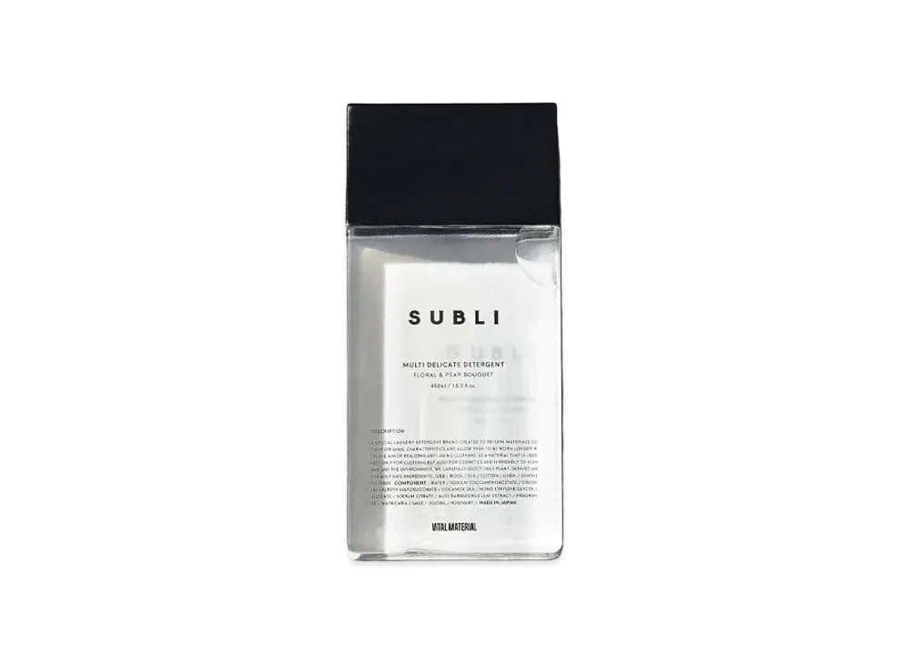 VITAL MATERIAL SUBLI Multi Delicate Detergent Floral & Pair Bouquet 450mL