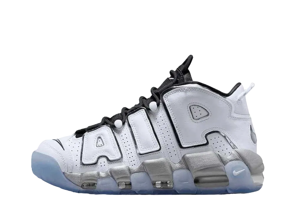 Nike Women's Air More Uptempo "White Metallic"