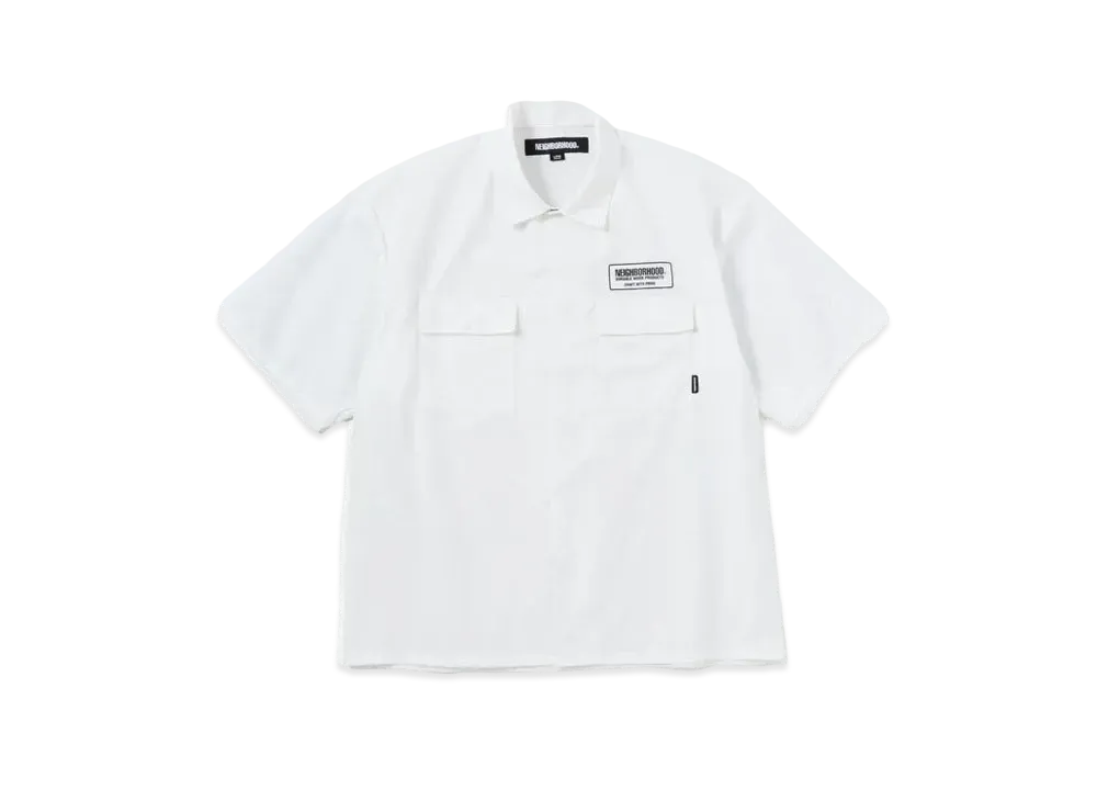 NEIGHBORHOOD Classic Work Shirt SS "White"