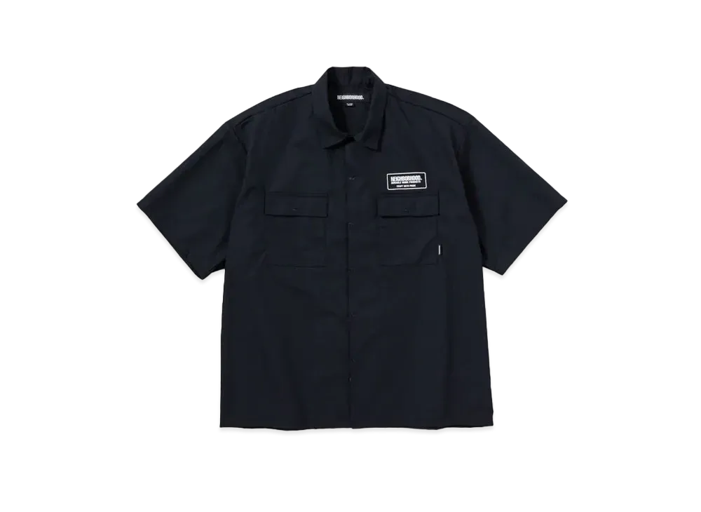 NEIGHBORHOOD Classic Work Shirt SS "Black"