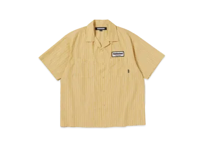 NEIGHBORHOOD Stripe Work Shirt SS "Yellow"