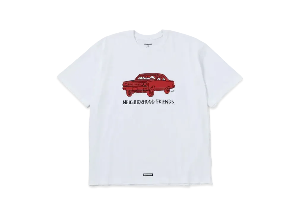 NEIGHBORHOOD NH . Tee SS-15 "White"