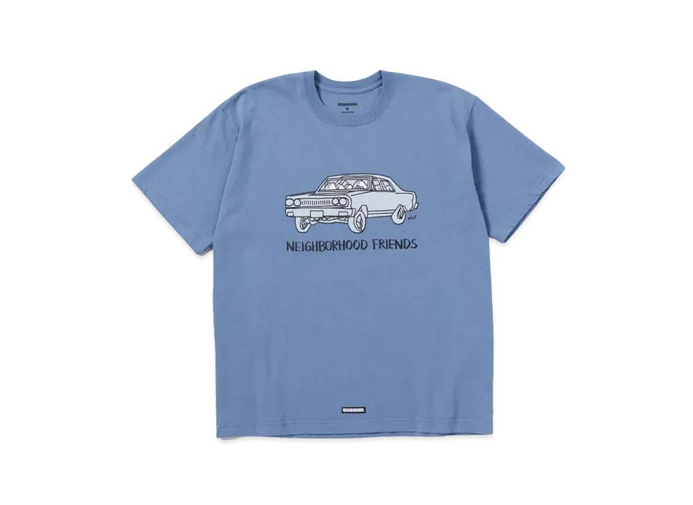 NEIGHBORHOOD NH . Tee SS-15 "Blue Gray"